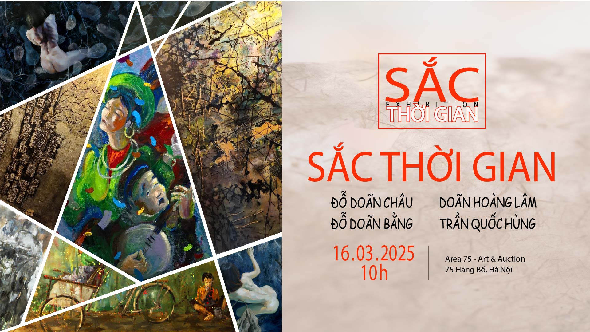 SẮC THỜI GIAN - Hành trình của nghệ thuật và ký ức